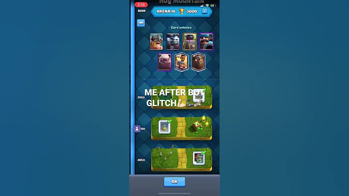 #clashroyale Bot glitch is so overpowered I got arena 14 with it#clashroyale