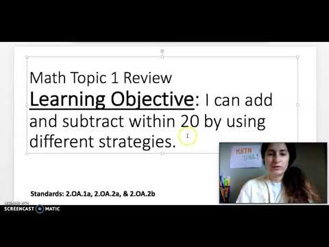 Envision Grade 2 Math Topic 1 Assessment Review - YouTube