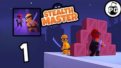Stealth Master Gameplay 🔥 | Ninja Assassin Mobile Game |All Levels Walkthrough (Android/iOS)😱