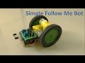 How to make a robot which can follow an object