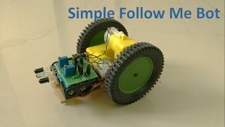 How to make a robot which can follow an object