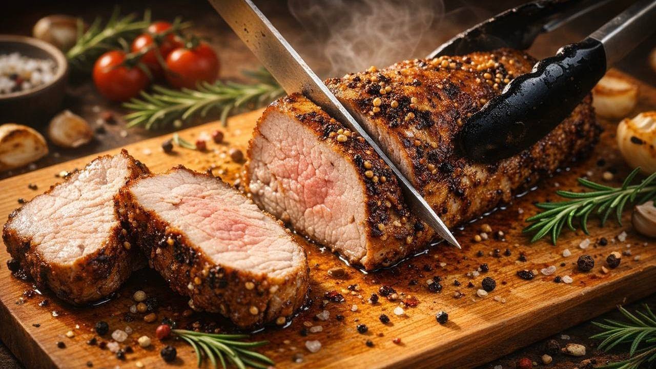 ALLE GÄSTE SPRACHEN NUR DAVON! Dieses Schweinefilet mit einer KRASSEN Beilage!