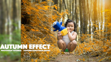 Photoshop Tutorial Autumn Effect | soft color