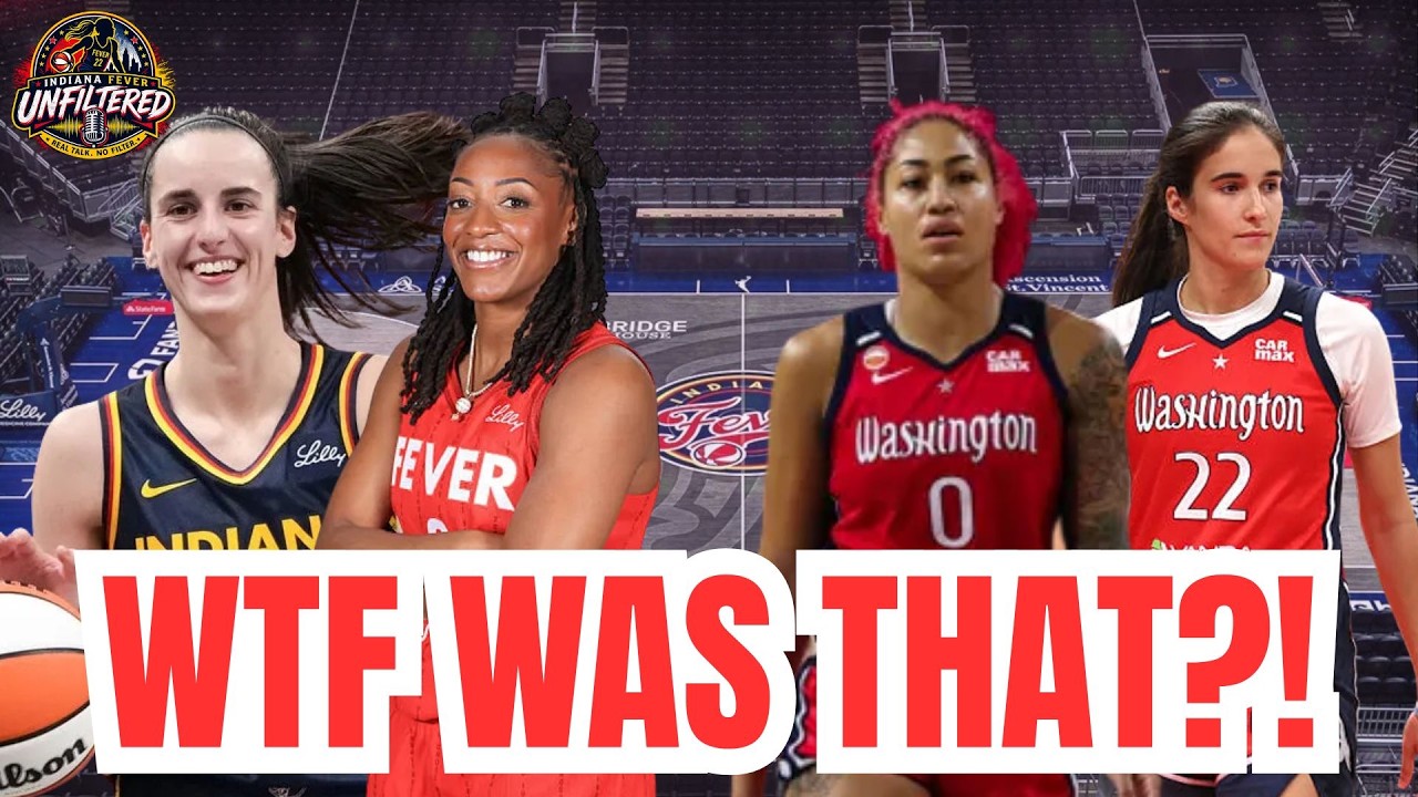 Indiana Fever SURVIVES Near Meltdown Behind Caitlin Game! Washington Mystics Win! Playoffs Next!