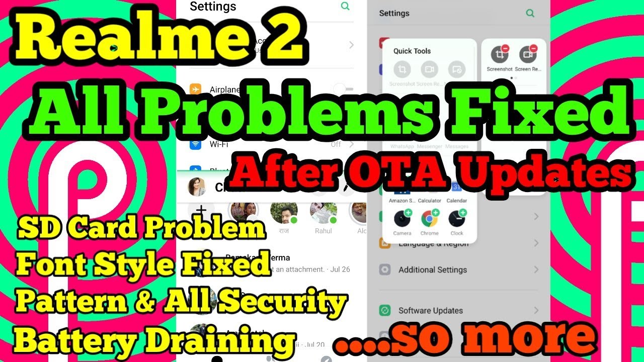 Realme 2 All Problems Solutions After OTA Update