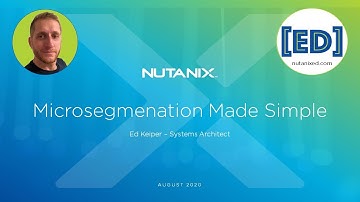 Microsegmentation Made Simple