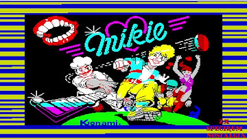 ZX SPECTRUM Loading Mikie 1985 Imagine Software
