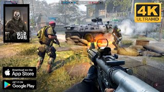 War Gun: Modern Shooter Warfare Gameplay |  PC game | 4K | LUDO WORLD🔥💥 screenshot 5