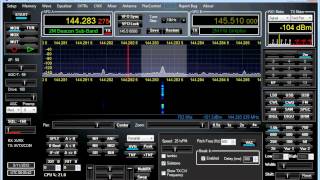 KJ6KO/B Beacon received on a 2 meter J-Pole Antenna