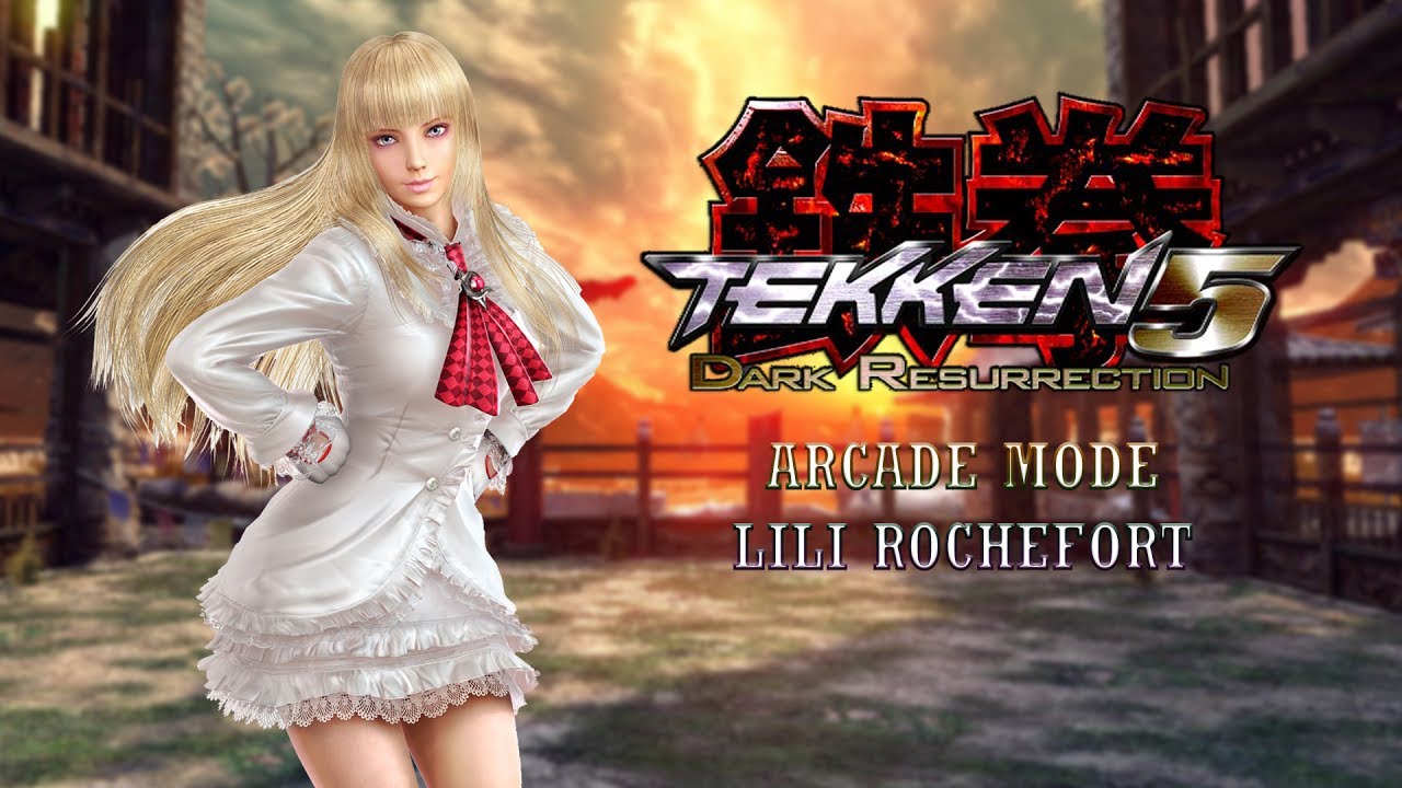 Tekken 5: Dark Resurrection - Lili Rochefort ~ Arcade Mode [1080p/60fps]