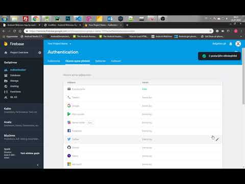Adding an Email to the Project for the Admin Panel - LiveWeb Android Webview App With Admin Panel