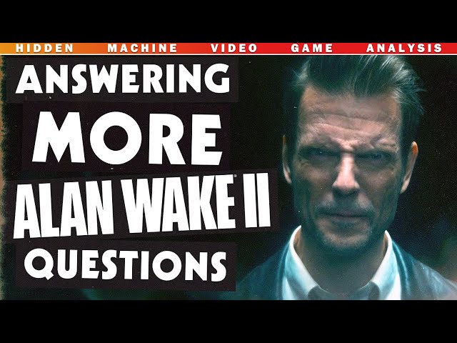 Alan Wake 2: Perguntas candentes respondidas (tempos de lançamento,  plataformas e muito mais)