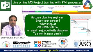 Master Project Management with this MS Project Online Training – Sujoy Dutta, +91 9891793226 screenshot 5