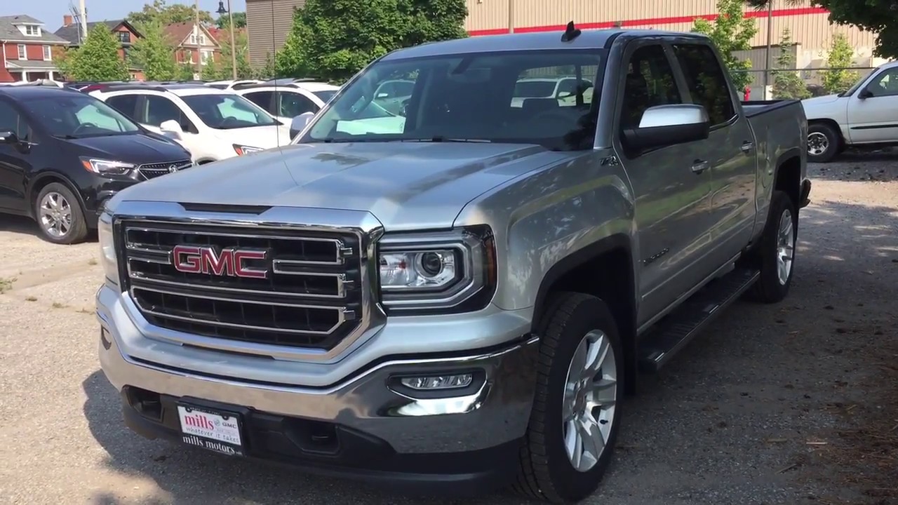 Quicksilver Metallic 2018 GMC Sierra 1500 4WD Crew Cab 143.5 SLE Review