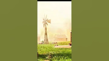 creating afoggy environment in blender / Farmhouse #blender #shorts #3dmodeling