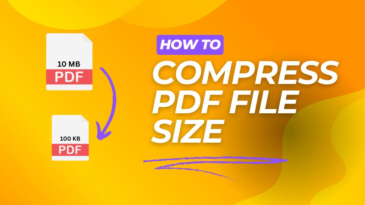 How to reduce pdf file size | how to compress pdf file size | compress ...