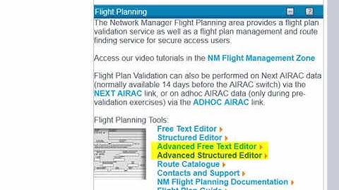 How to access the Flight Management interface
