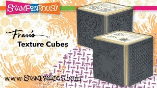 Stampendous Texture Cubes
