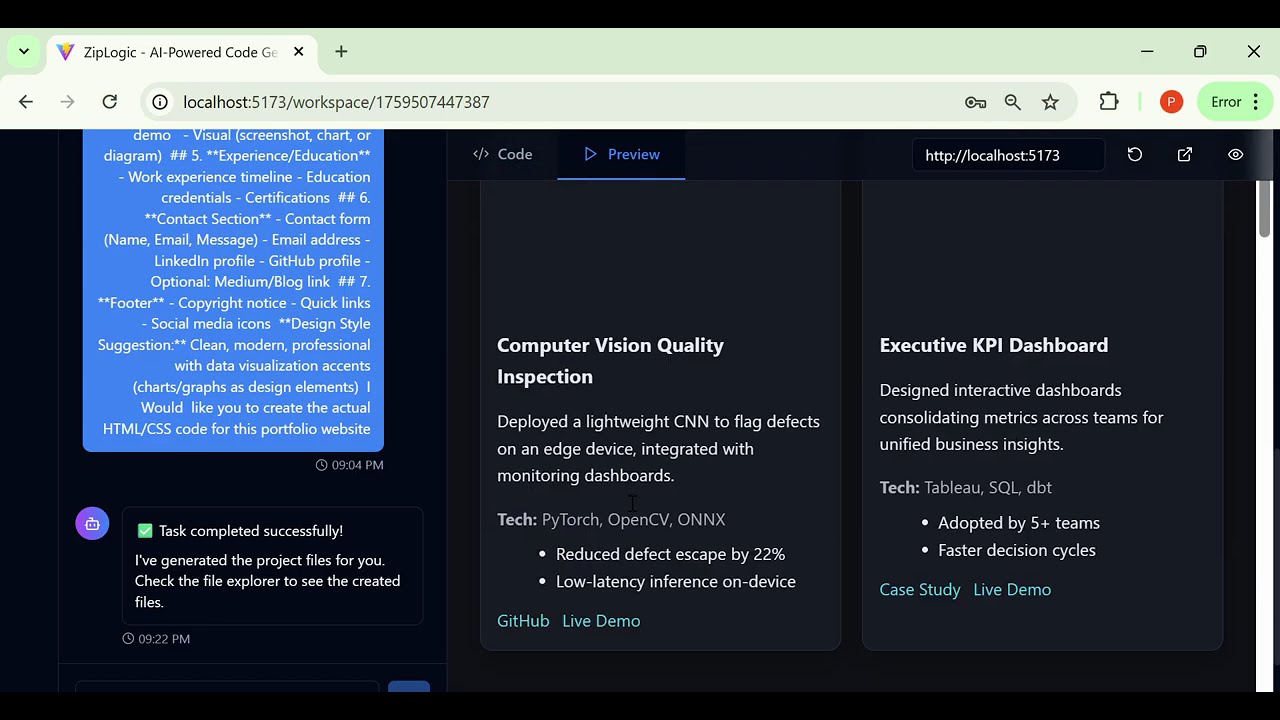 🚀 The First Self-Sustaining AI Engineer | ZipLogic AI Live Demo
