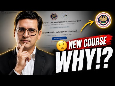 ICAI New Course Feedback Form | What I filled and Why?