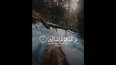 حالات واتس قرآن 🌸سورة المؤمنون|القارئ اسلام صبحي
