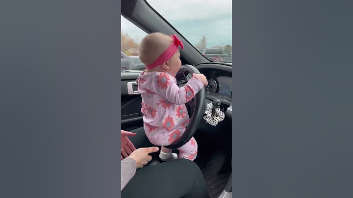 bayi bisa nyetir mobil klakson bayi bikin kaget masyarakat 🤦