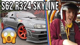 CRAZY ENGINE SWAP - BMW V8 R32 Nissan Skyline R324 Bee*R S62 -  Drift My Ride Ep 36