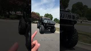 Lifted Hummers stole the show at my Lexus dealer#hummer #lexus #carselling #carbuying