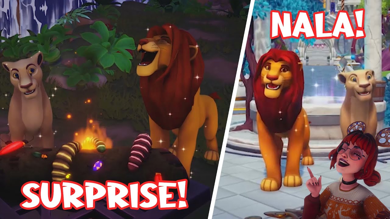 Lion King Realm FIRST LOOK + NALA CONFIRMED disney dreamlight valley