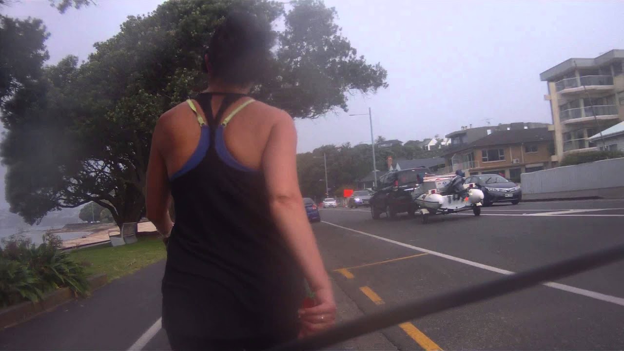 Pedestrians Blocking The Path 26January2016 - YouTube