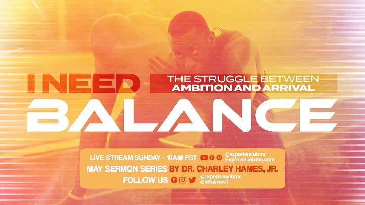 Beebe Memorial CME CathedralLive I need Balance, T...
