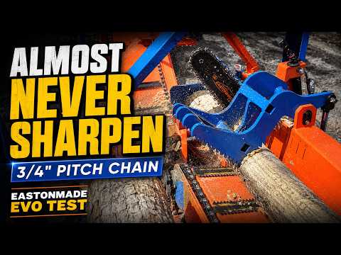 The Chainsaw Chain We Almost Never Have to Sharpen