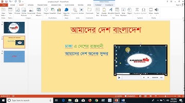 SSC ICT Chapter 5 | Multimedia and PowerPoint | Adding Video on Slide