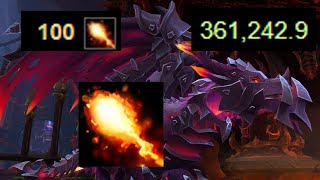 Awakened Mythic Kazzara Rank 1 Fire Mage POV - World of Warcraft