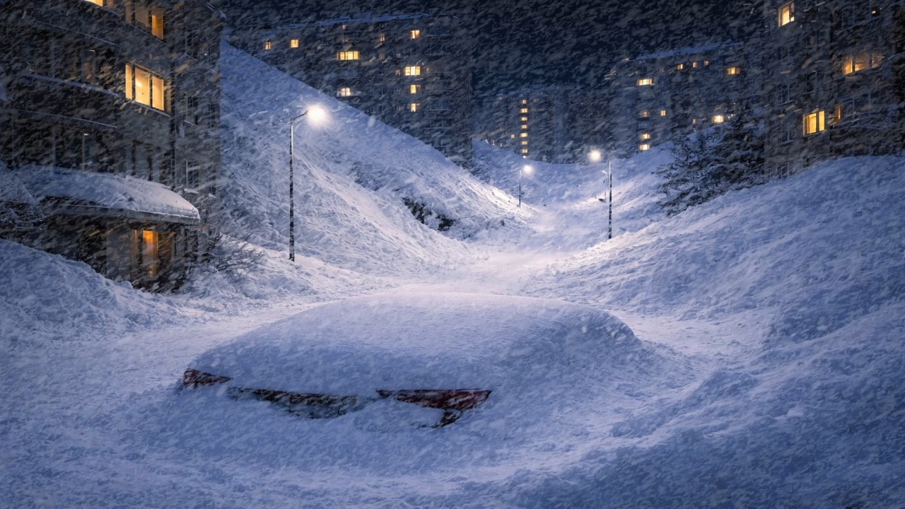 Snowstorms Real Snowstorm & Blizzard Sounds | Intense Blizzard & Howling Wind ...