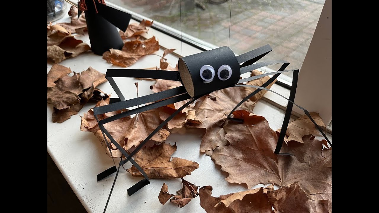DIY spin van papier Halloween