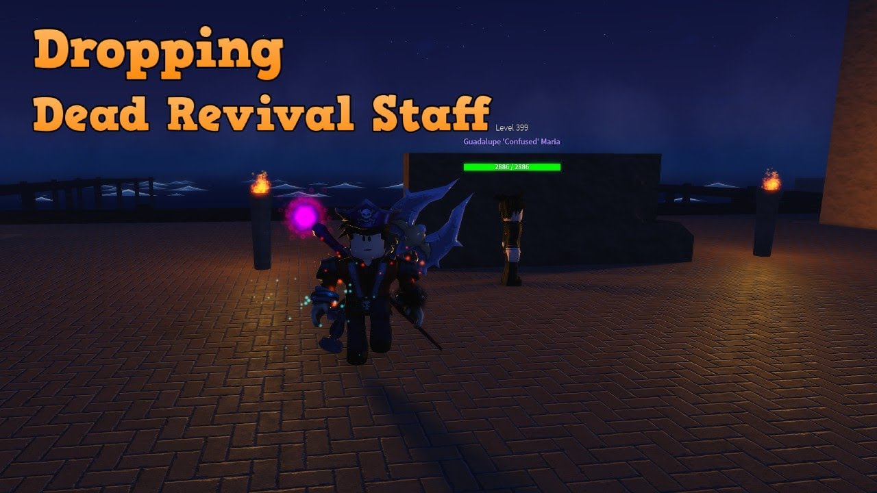 Dropping Dead Revival Staff And Ruins Hand