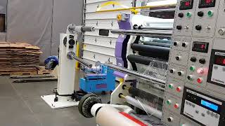 Gravure Printing Slitter Unloading Device Korean Machine