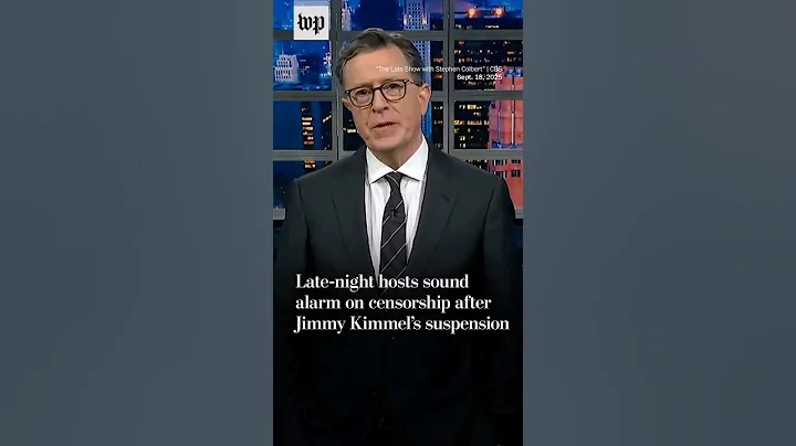 Late-night hosts react to Jimmy Kimmel’s suspension