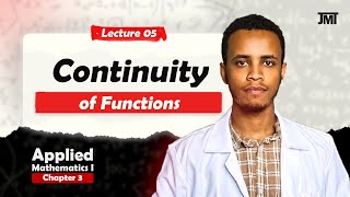 Applied Mathematics I Chapter 3 Part 5 Continuity of Functions Profile