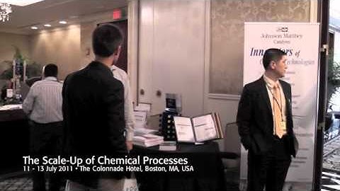 The Scale-Up of Chemical Processes - July 2011, Boston, MA, USA
