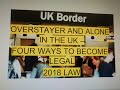 4 WAYS TO BECOME LEGAL IN THE UK - Overstayer and Alone
