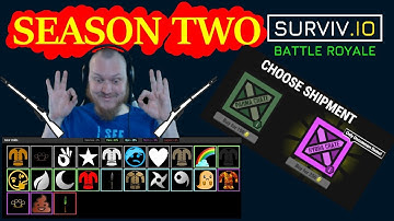 Season TWO with you in surviv.io! 0/5 daily sub goal!