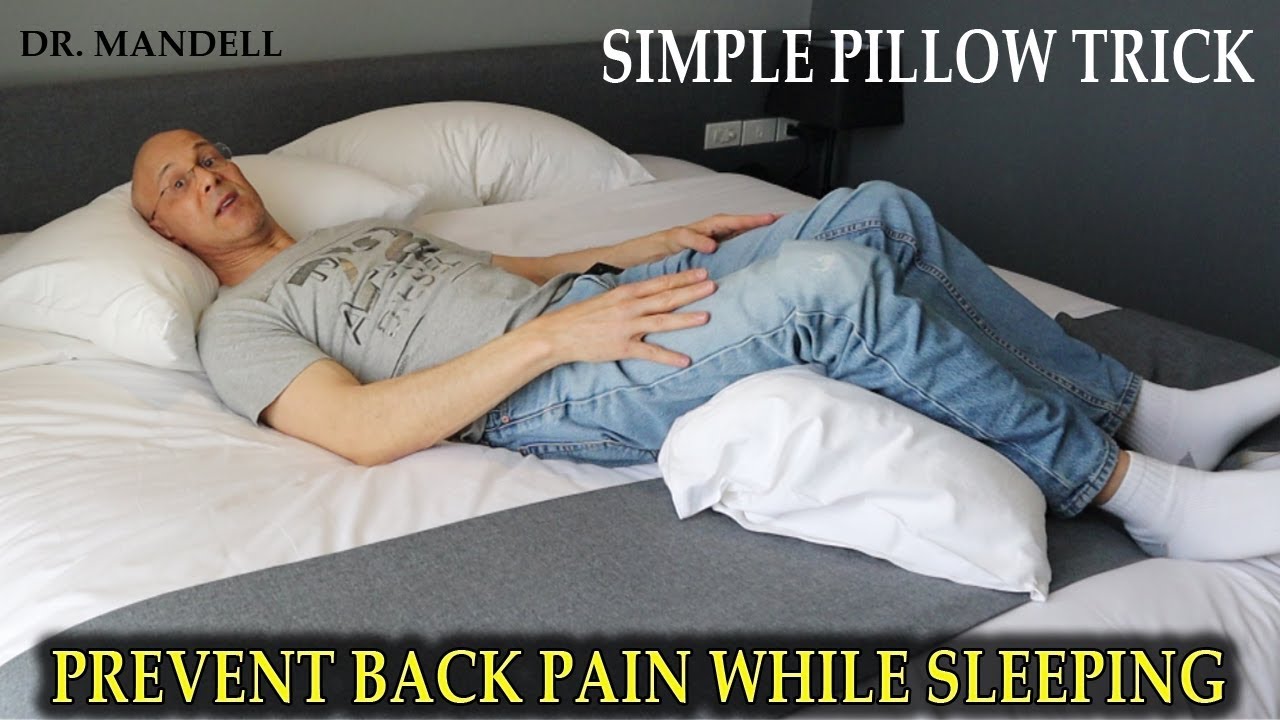 Don't Use Your Low Back Pillow This Way! Dr Mandell 