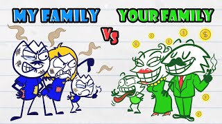 My Family Vs Your Family Max Chose Poorly Maxs Puppy Dog Cartoon 