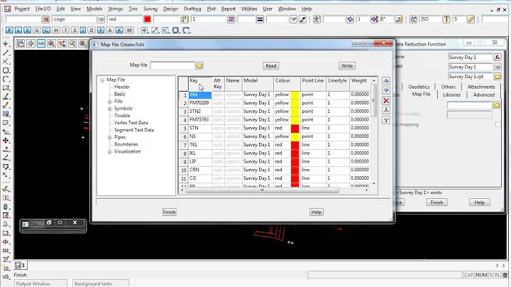 12d Model Survey - 6.0 Using The Populate Mapfile