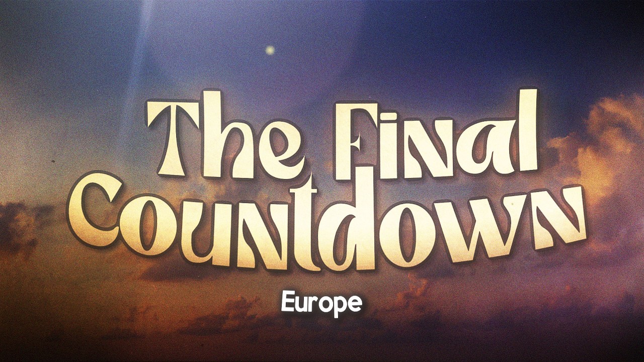 Europe - The Final Countdown (Lyrics)