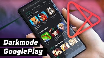 Hướng dẫn cài đặt Darkmode cho CH Play - Darkmode Google Play Store