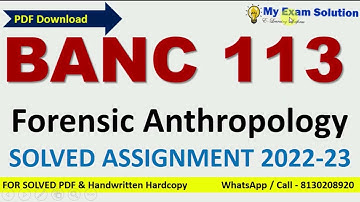 IGNOU BANC 113 SOLVED ASSIGNMENT 2022-23 | IGNOU SOLVED ASSIGNMENTS 2022-23 #ignousolvedassignment