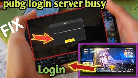 Pubg login problem Server Busy FIX how to play Without VPN IN INDIA || Server Busy Restrict Area...💯